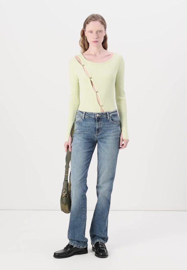 Straight leg jeans - himmelblau3