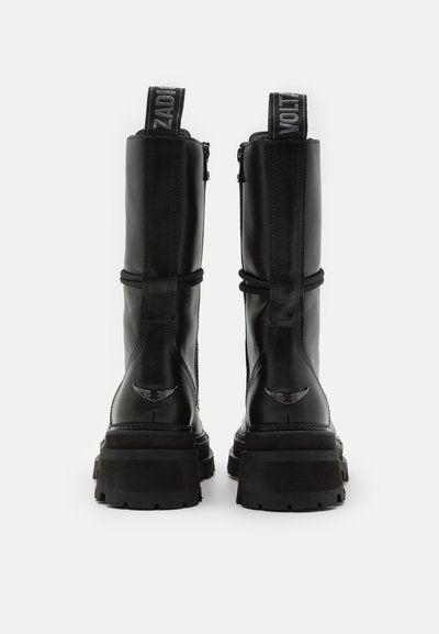 Zadig & Voltaire RIDE SEMY SHINY  - Batai su platforma - noir