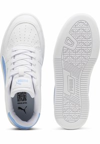 Puma CAVEN 2.0 UNISEX - Baskets basses - white-team light blue- black