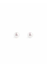SINGLE PEARL - Pendientes - silver coloured