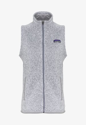 BETTER SWEATER - Waistcoat - birch white