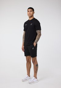 CLOSURE London DOUBLE LOGO SET - Lühikesed püksid - black