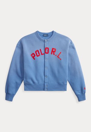 Polo Ralph Lauren, LOGO SNAPPED CARDIGAN - Gilet - nimes blue