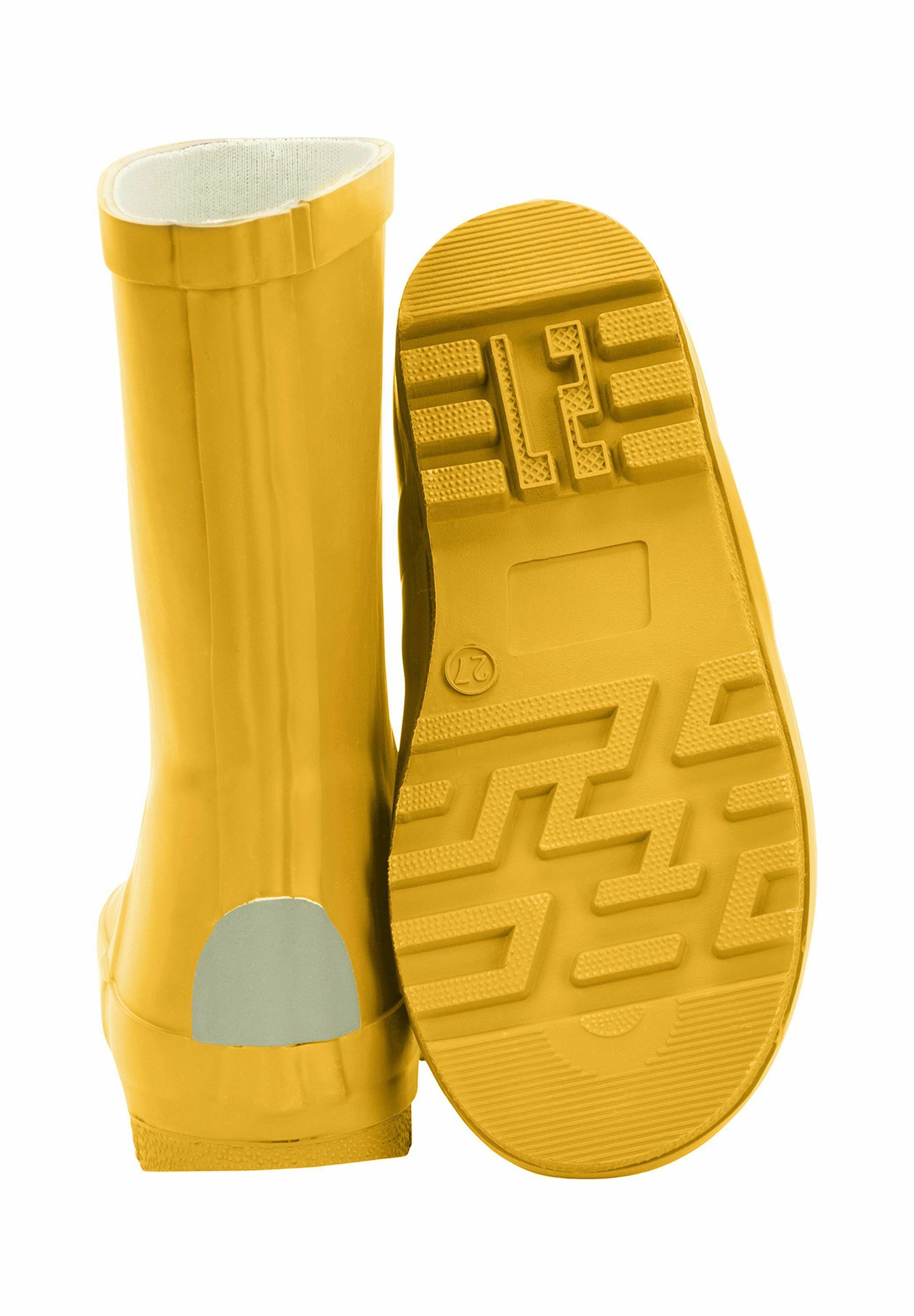 mikk-line SOLID - Wellies - sunflower/yellow - Zalando