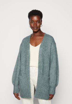 ALIOMA CARDIGAN - Cardigan - balsam green melange