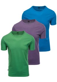 Non sélectionné, green violet blue