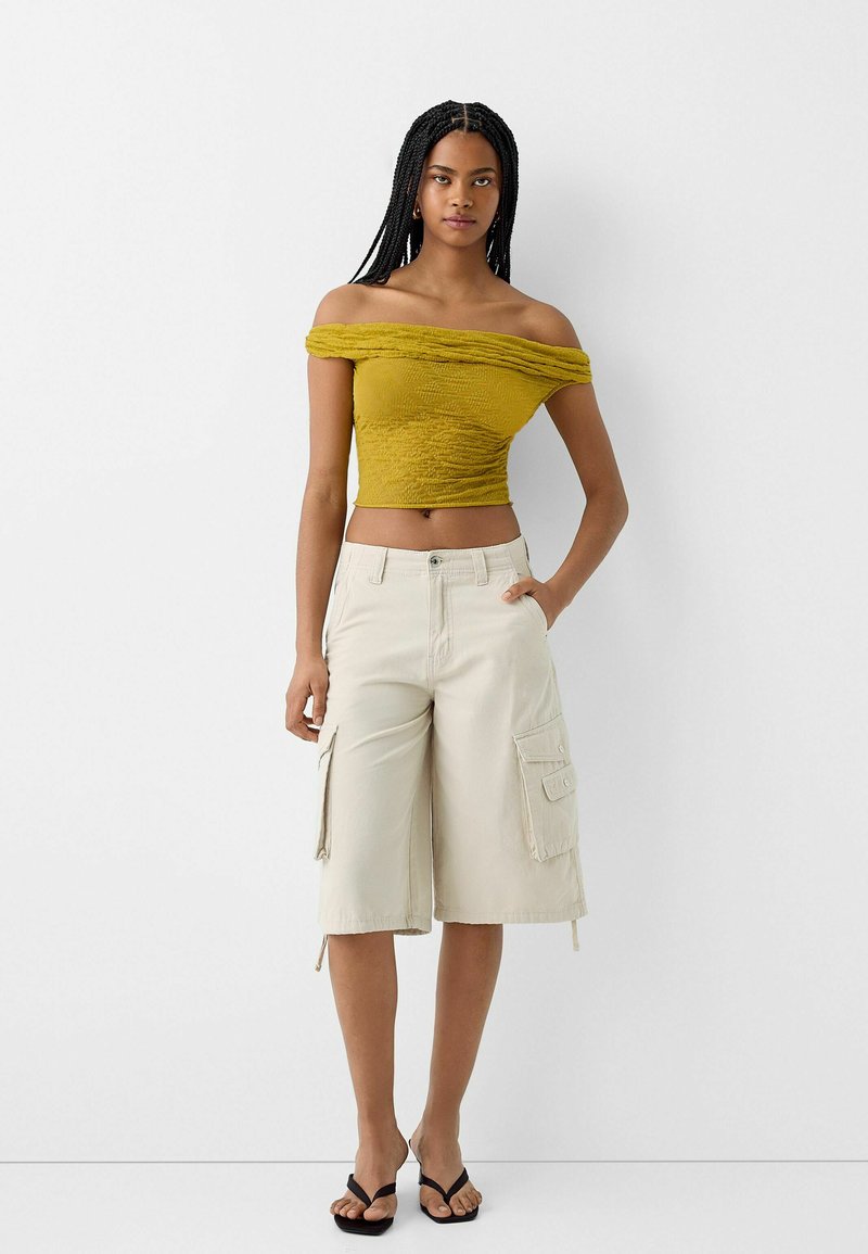 Bershka Blouse geel Bershka Blouse geel