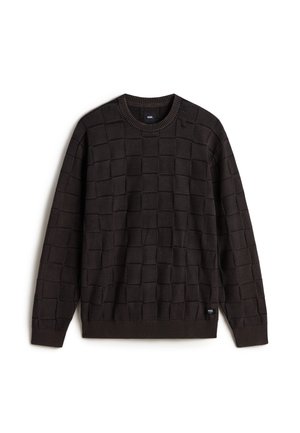 Vans ACID CHECK CREW - Trui - black