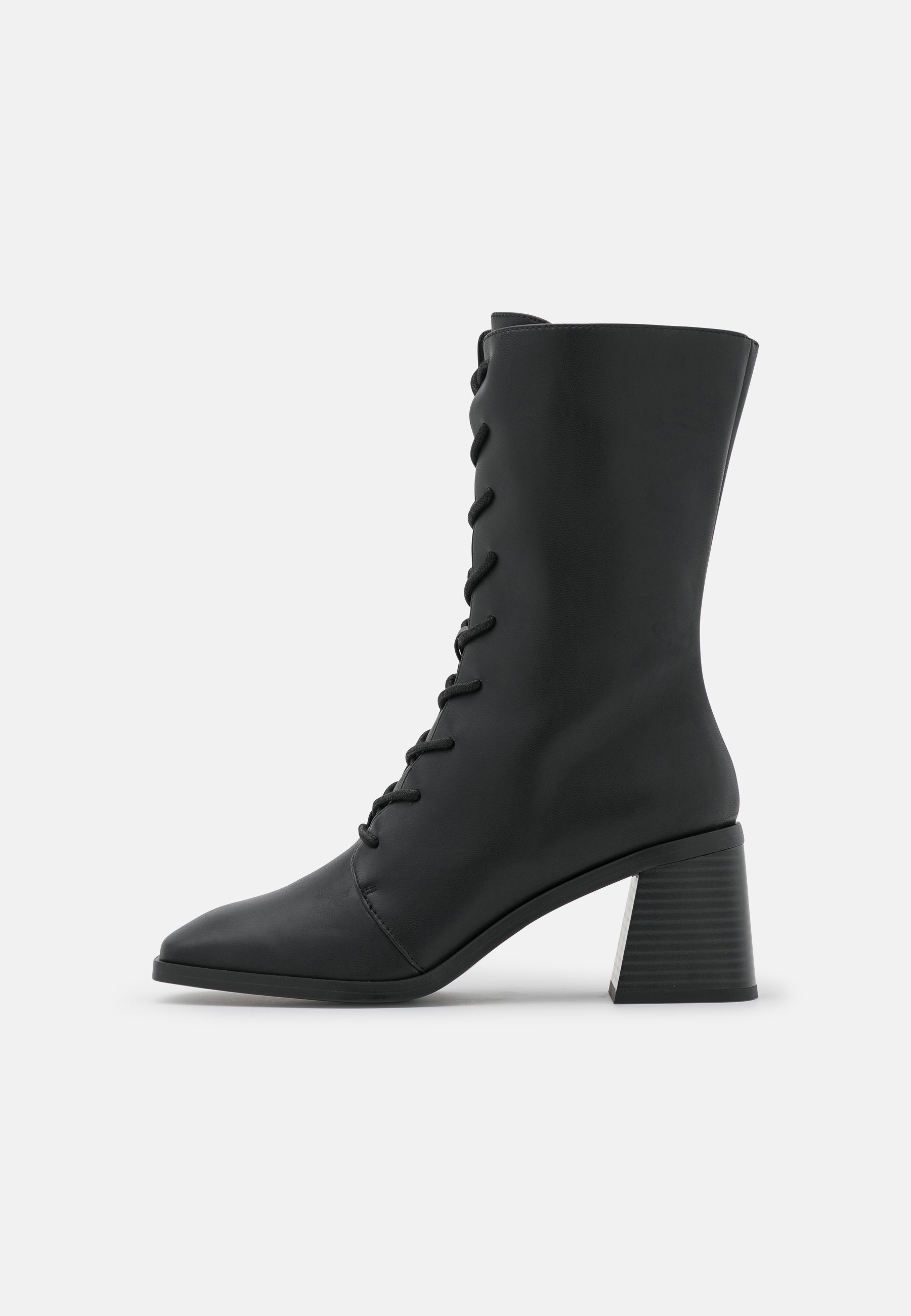 Femme ELMA BOOT VEGAN - Bottes à lacets - black dark Femme ELMA BOOT VEGAN - Bottes à lacets - black dark