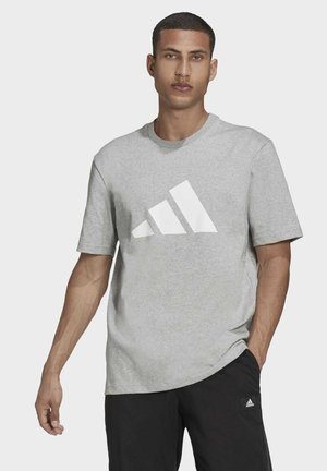 adidas Performance M FI - T-shirt con stampa - grey