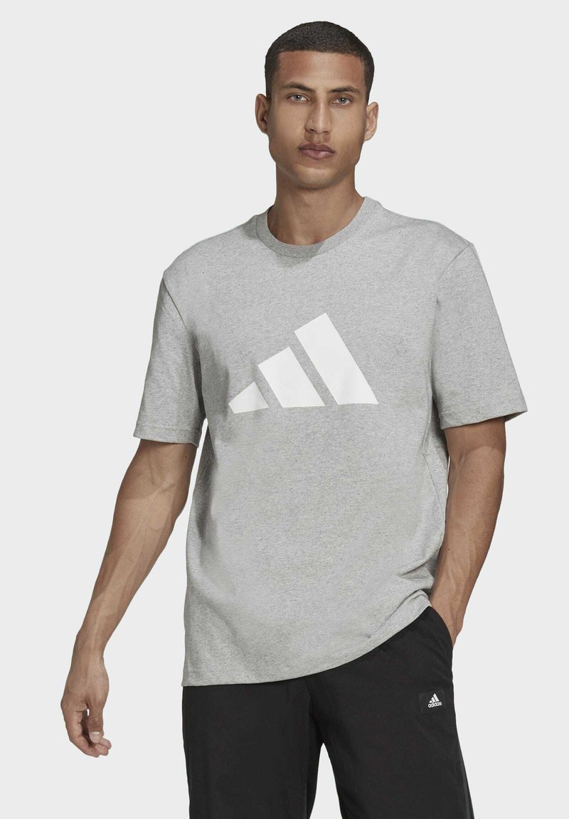 adidas Performance M FI - T-shirt imprimé - grey