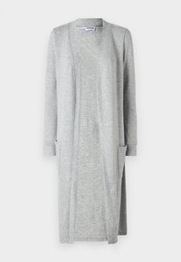 NMCITY CARDIGAN - Cardigan - mottled light grey