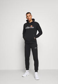 Ellesse DUCENTA HOODY - Felpa con cappuccio - black