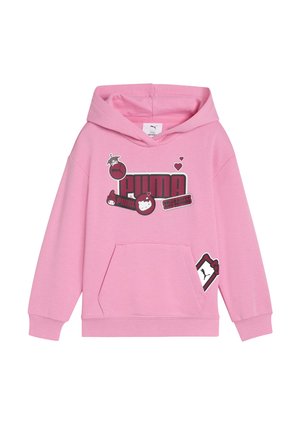 HELLO KITTY AND FRIENDS GRAPHIC  - Felpa con cappuccio - posie pink