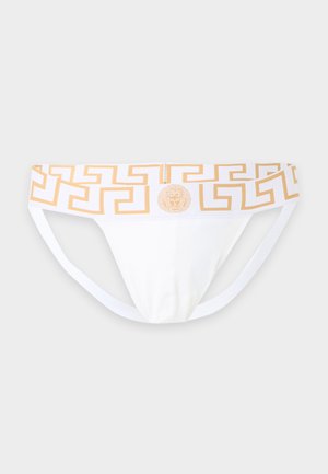 Versace, TOPEKA LOGO - Jockstrap - white/gold-coloured