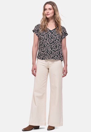 CESARIA FLORAL MINIMALIST  - Bluse - dark green