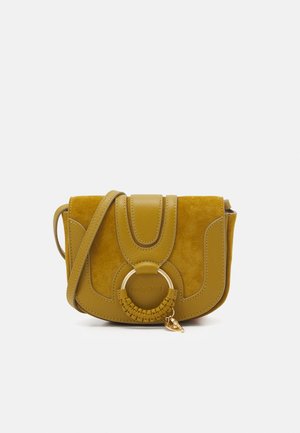 HANA - Across body bag - amber green