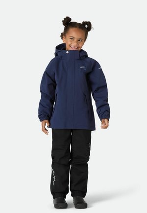 Isbjörn of Sweden, ISBJÖRN PENGUIN SKALJACKA UNISEX - Softshell jakker - dark blue