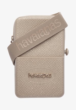 Havaianas HAVAIANAS FLIP FLOP GLITTER - Borsa a tracolla - golden