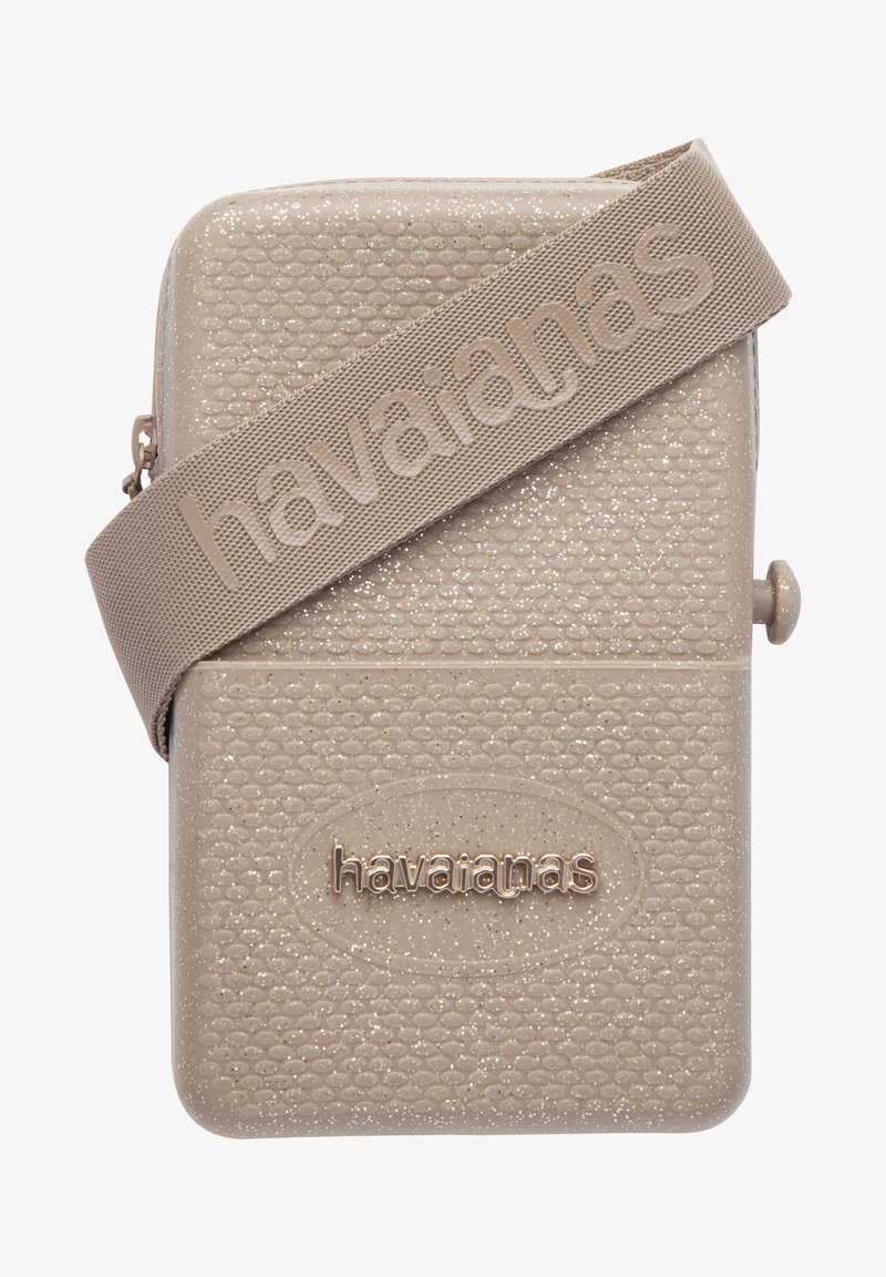 Havaianas HAVAIANAS FLIP FLOP GLITTER - Sac bandoulière - golden