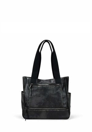 CON CREMALLERA - Bolso de mano - black