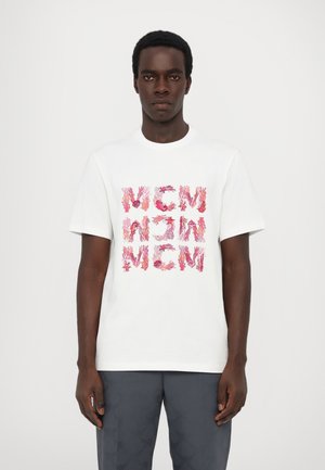 CORAL  - T-shirts med print - white