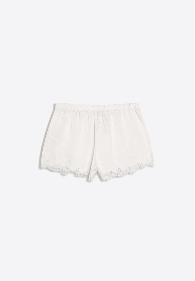 Short In Pizzo Ricamo Per Donna – Eleganti E Elasticizzati, Nuovi Con Etichetta (Modello F9330) - Foto 3