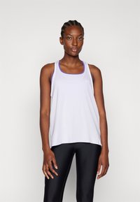 Under Armour KNOCKOUT TANK - Topp - salt purple/white