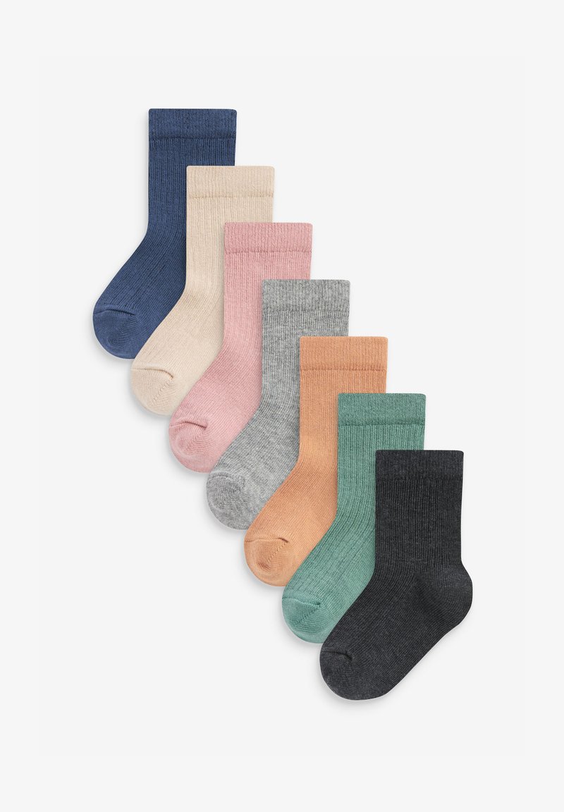 Next 7 PACK RICH FINE STANDARD - Strømper - pastel