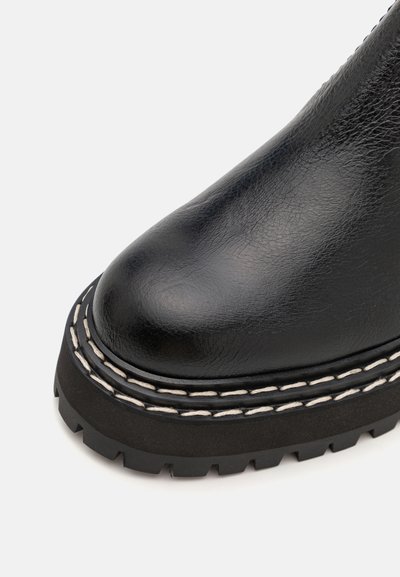 Proenza Schouler LUG SOLE CHELSEA BOOTS - Platform ankle boots - black