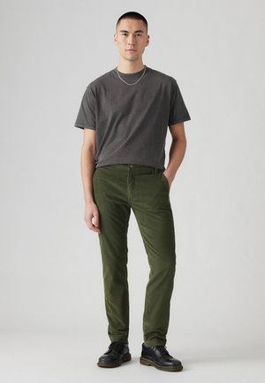 XX CHINO STANDARD II - Chino - forest night s 14w cord