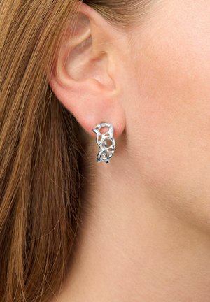 Jane Kønig SPACE HOOP RIGHT - Einzelner Ohrring - silver coloured
