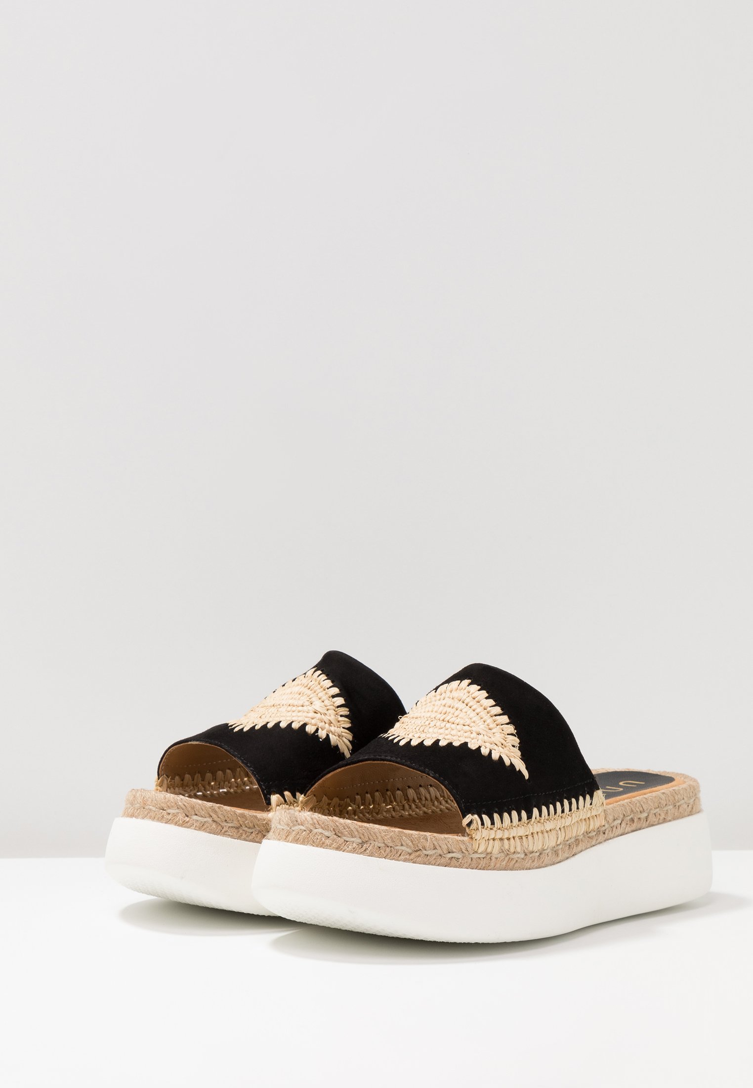 BELITA Slip ins med klack black BELITA Slip ins med klack black