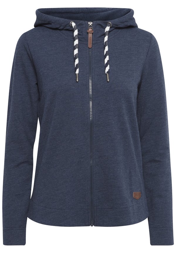 OXWanda - Zip-up sweatshirt - ins bl mel2