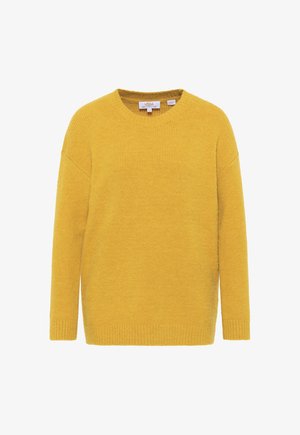 usha, Strickpullover - senfgelb