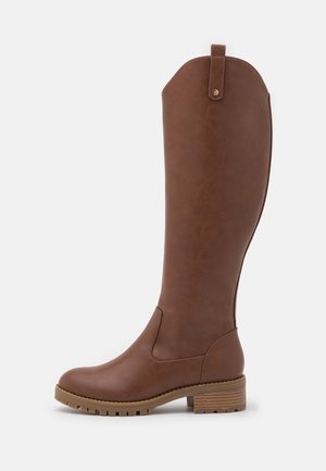 Bottes - cognac