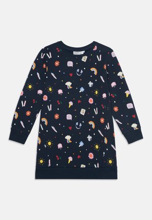 Name it, NMFLAUGE TUNIC - Φόρεμα-πουλόβερ - navy blazer
