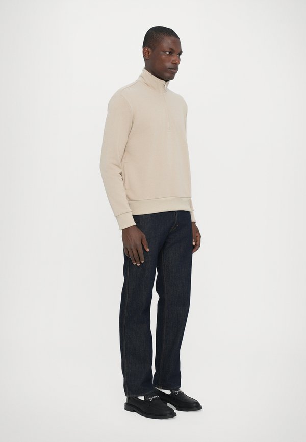 HALF WAY ZIP - Sweatshirt - beige3