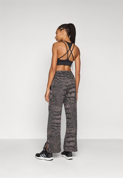 adidas by Stella McCartney LOOSE - Treningo apatinė dalis - black/charcoal