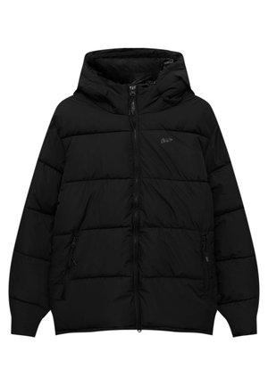 Winterjacke - mottled black