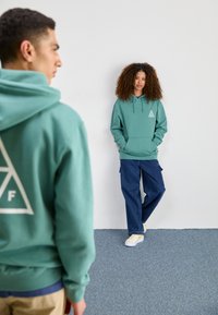 HUF SET HOODIE - Sweatshirt - sage