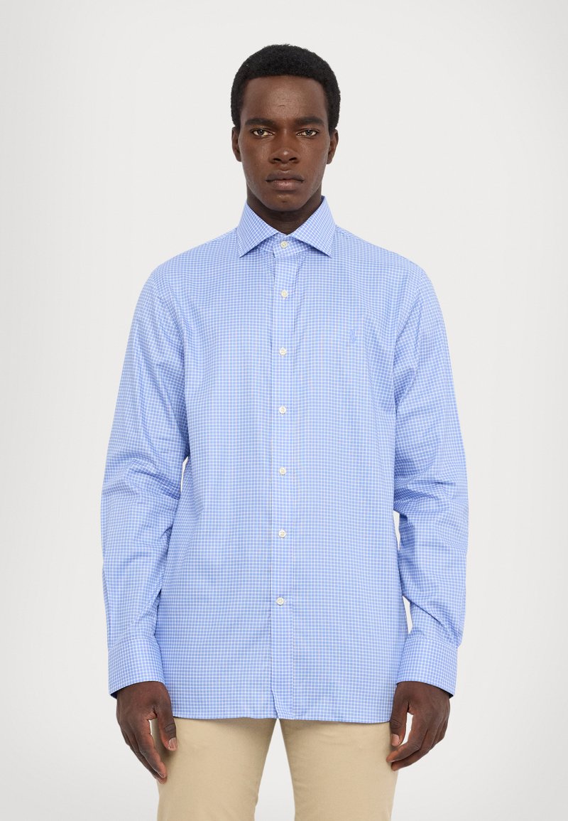 Polo Ralph Lauren LONG SLEEVED  - Krekls - blue/white