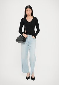 Armani Exchange Langarmshirt - black