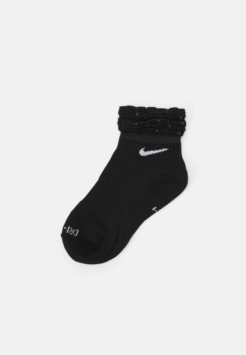 Nike Performance EVERYDAY ANKLE RUFFLE SHUFFLE Sportsocken black