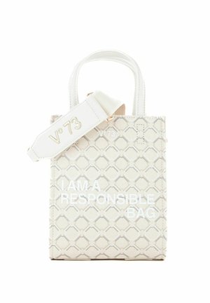 V73 RESPONSIBILITY LOGO - Sac à main - bianco
