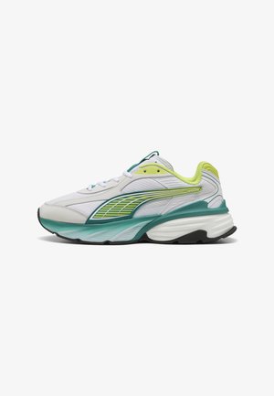 Puma, FADE NITRO™ SHOES UNISEX - Sneakers - white-lime shimmer