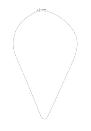 COLLIER ZOPF - Collana - weißgoldfarben