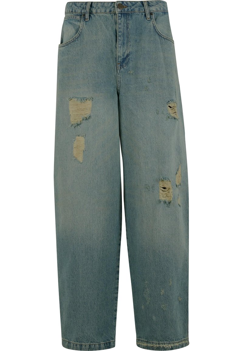 DEF Flared Jeans - vintage blue destroyed/destroyed denim - Zalando