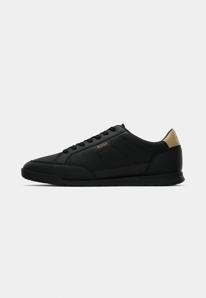 Scarpe Da Ginnastica BOSS Nitan Ltpf Uomo | Sneakers In Pelle Con Logo Dorato | Lacci E Fodera Completa | Eleganti E Casual - 2
