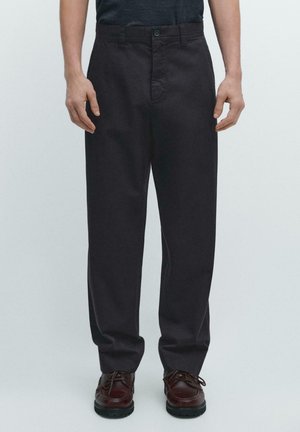 RELAXED FIT - Spodnie materiałowe